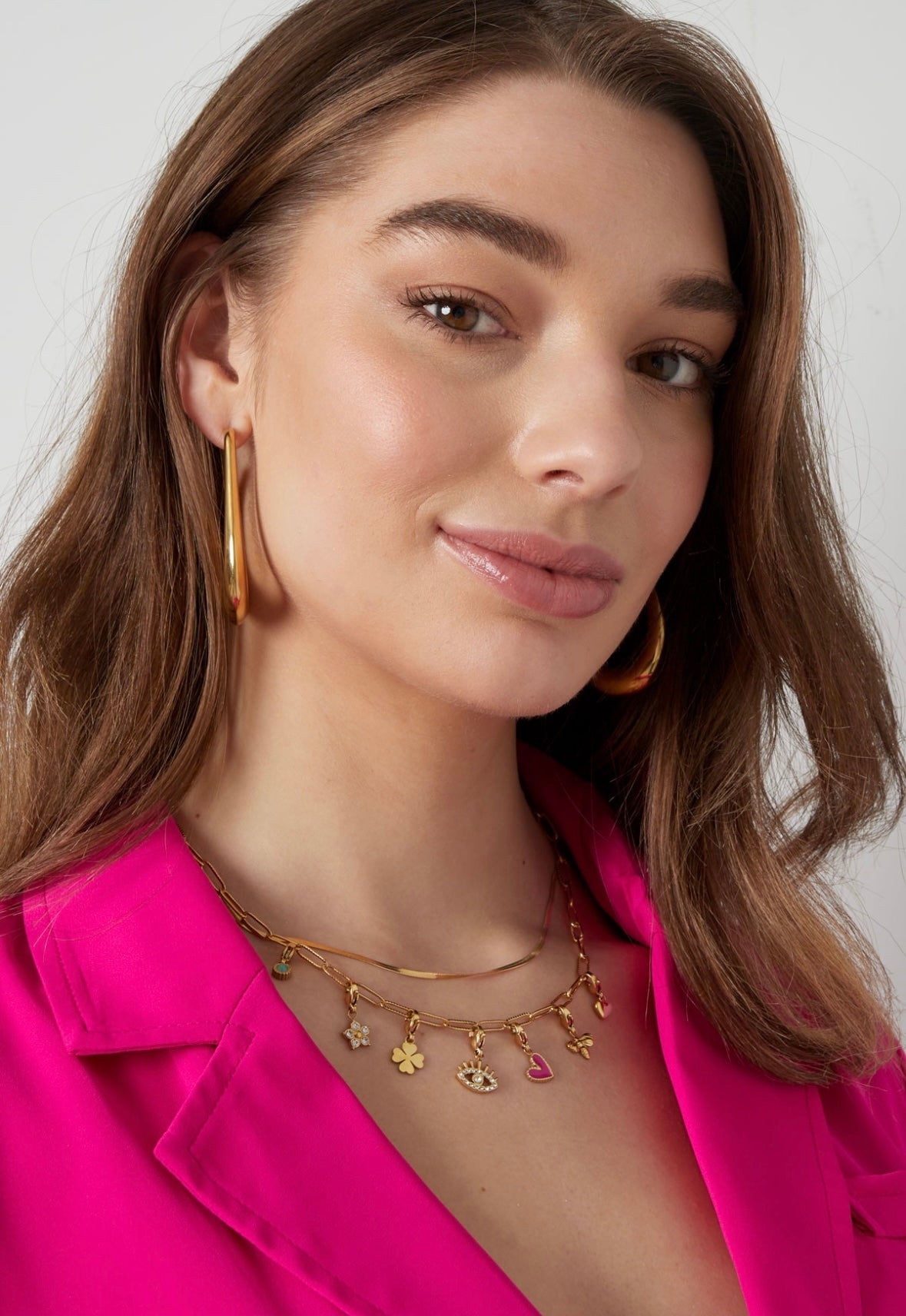 Bedel ketting lovey Dovey goud