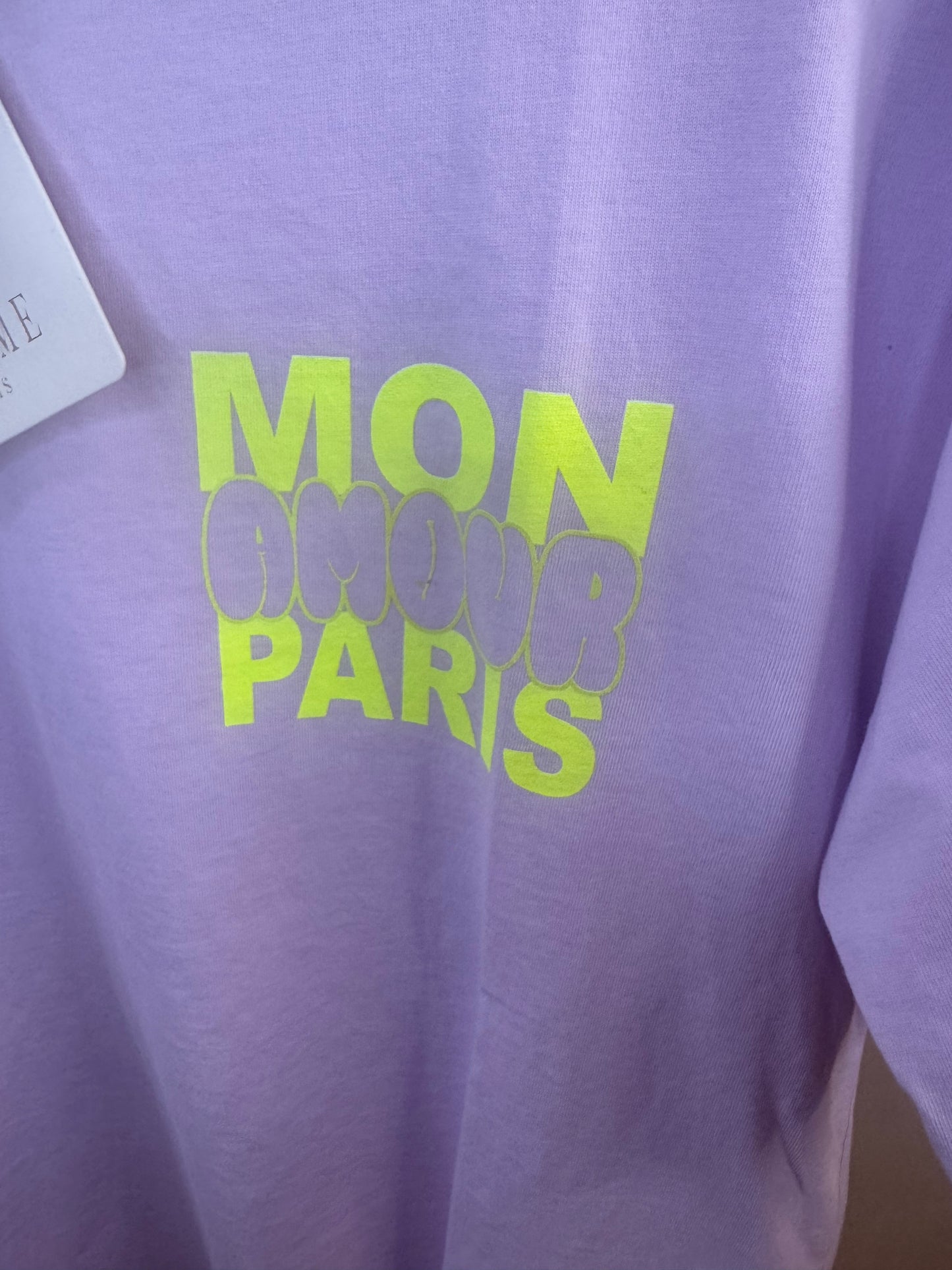 Lila mon Paris shirt