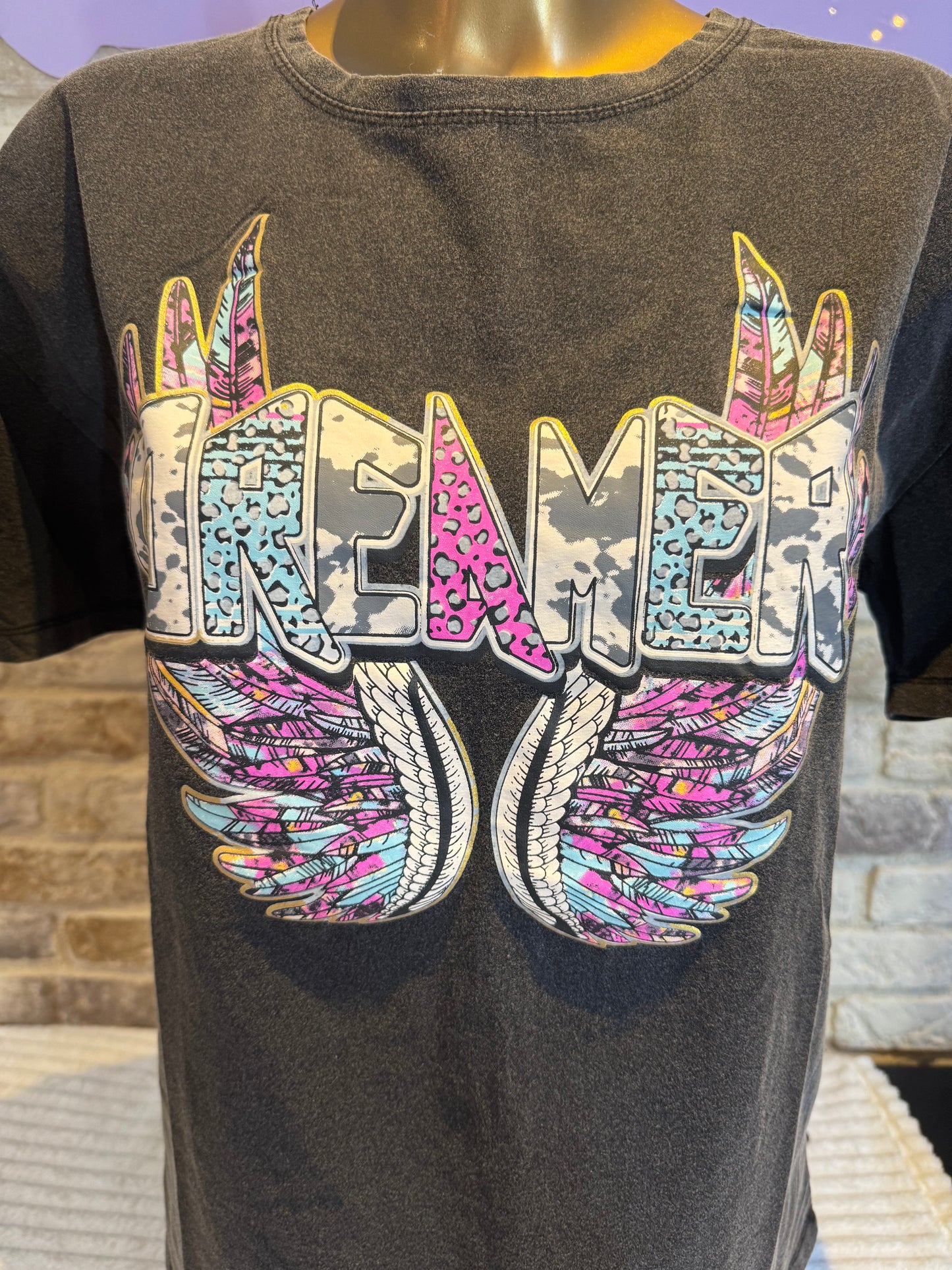 Grijs t-shirt dreamer