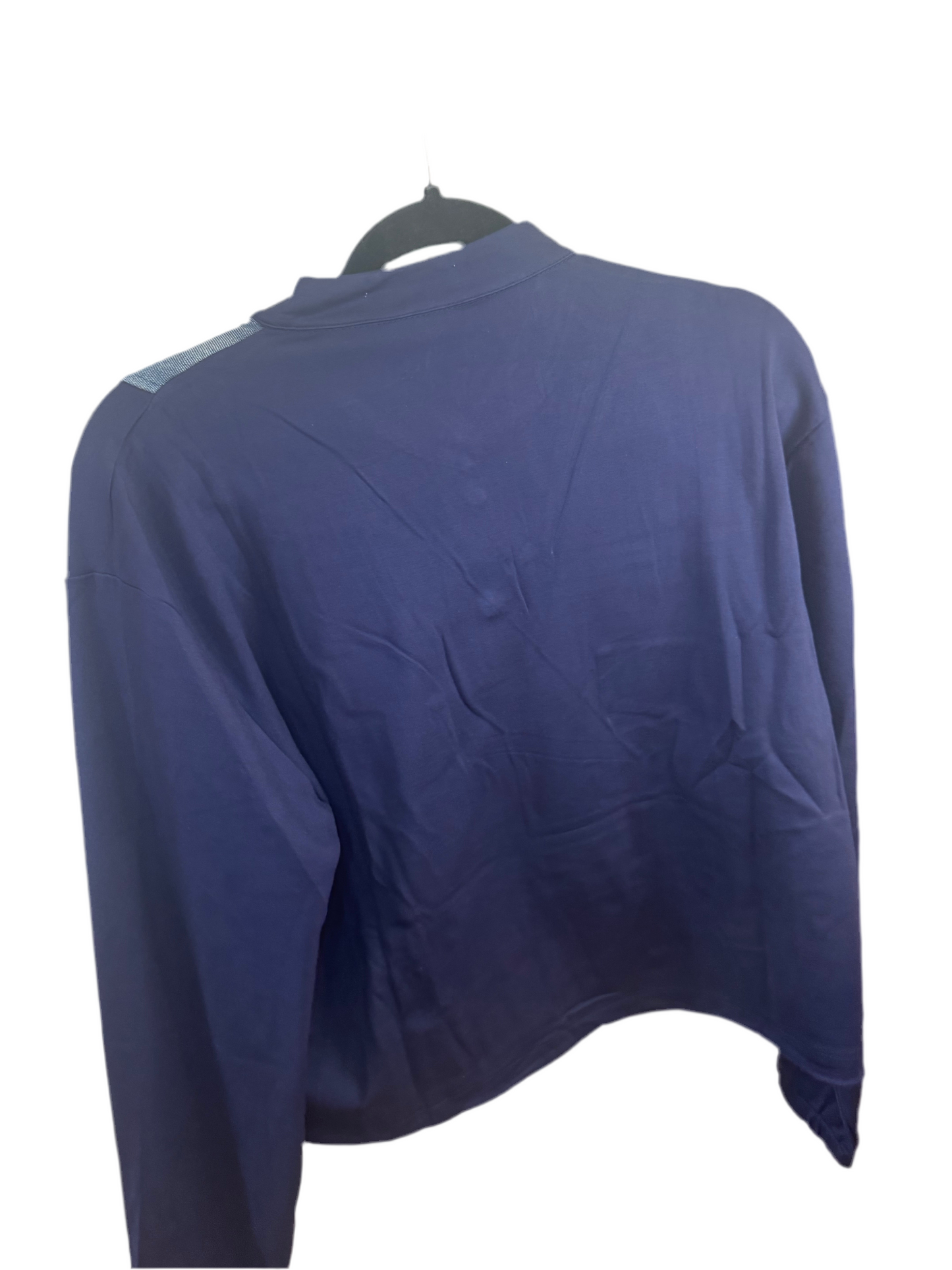 Donkerblauw spijker joggingpak