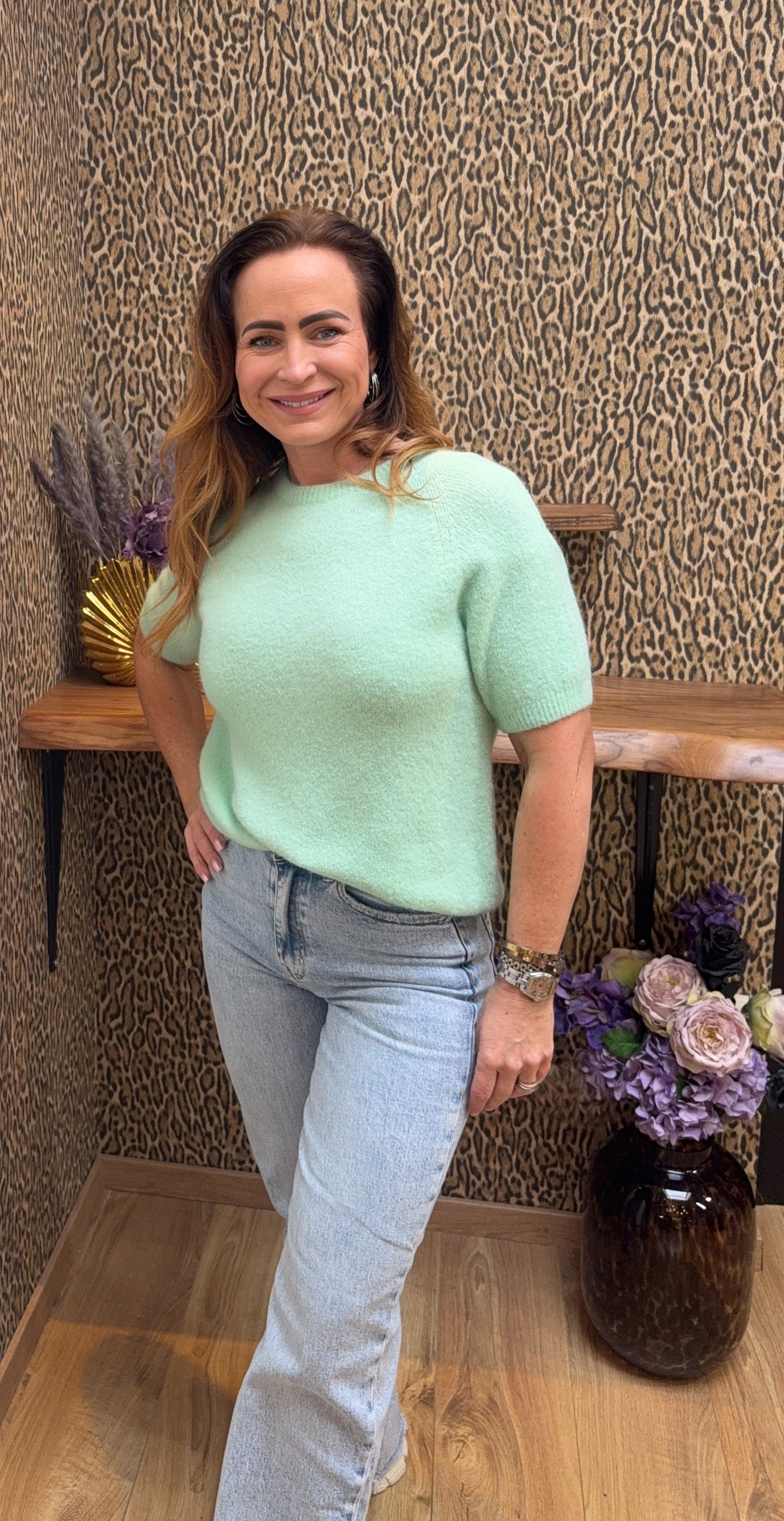 Top “Soft Knit Breeze” – Mint