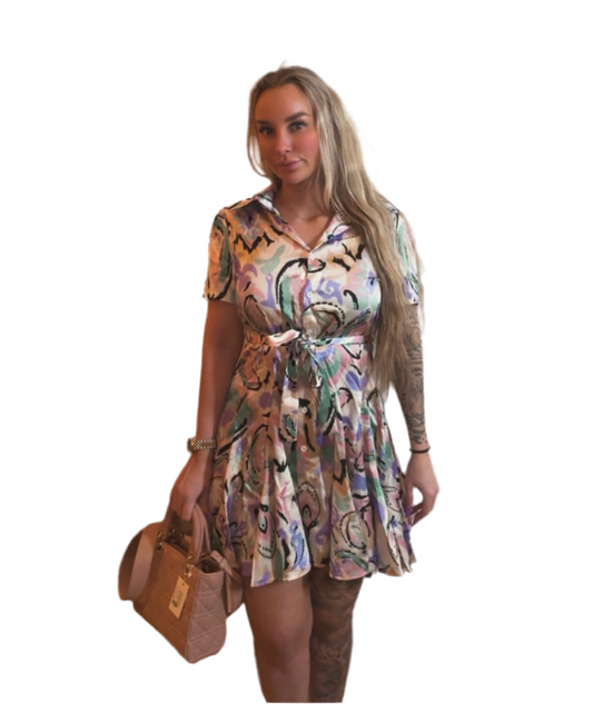 Pastel summer dress