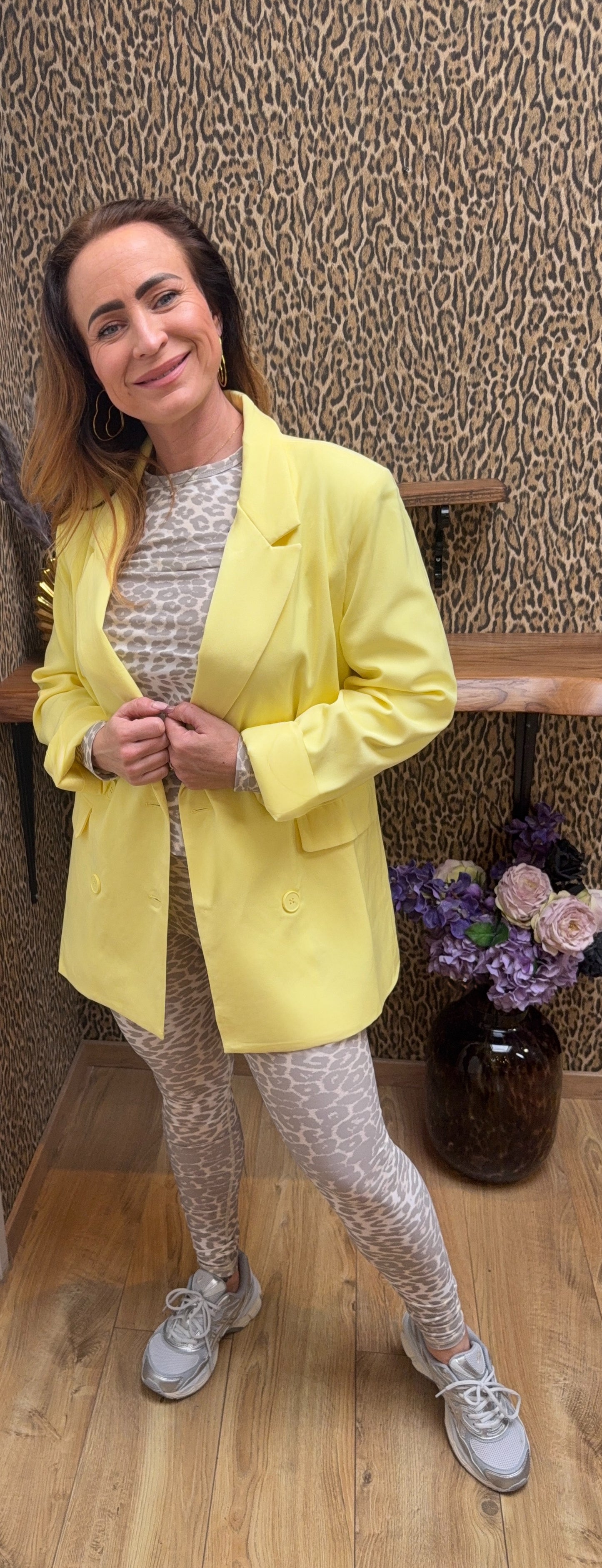 Blazer “Sunny Chic” – Geel