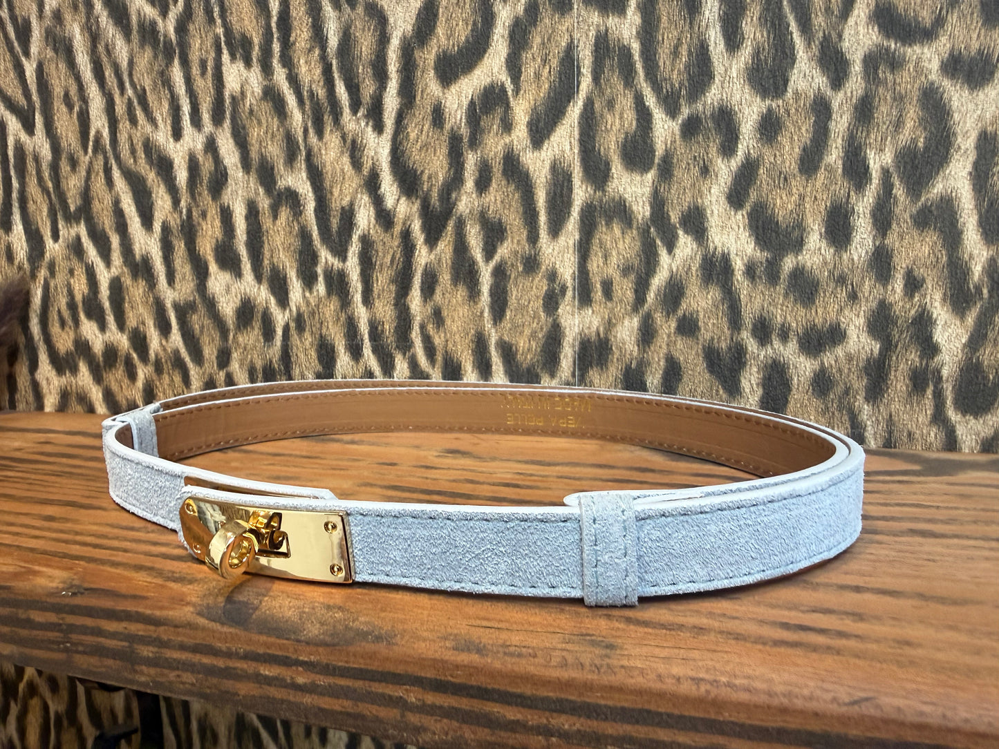 Riem “Soft Touch” – lichtblauw