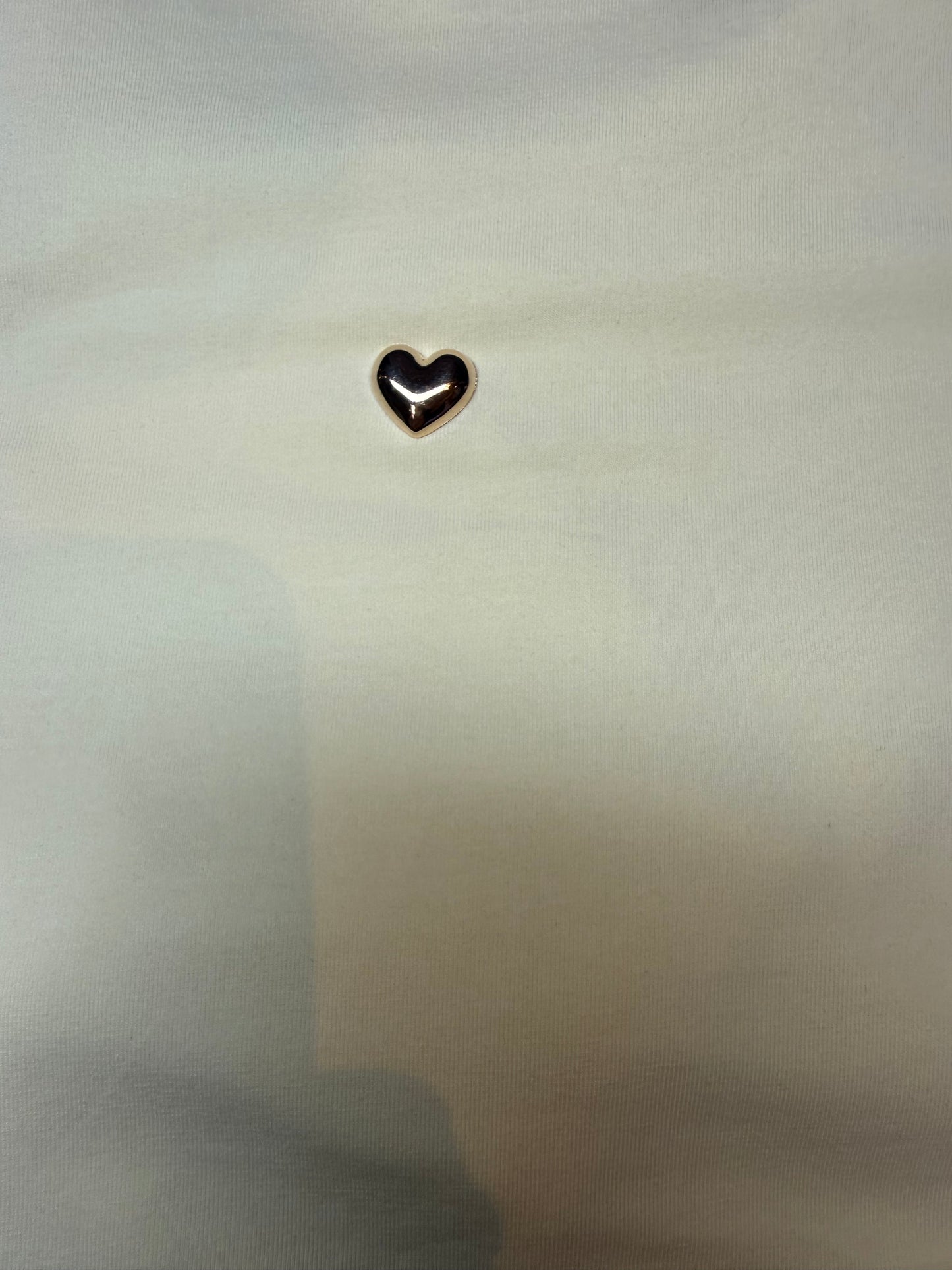 T-shirt “Golden Hearts” – Lichtgeel