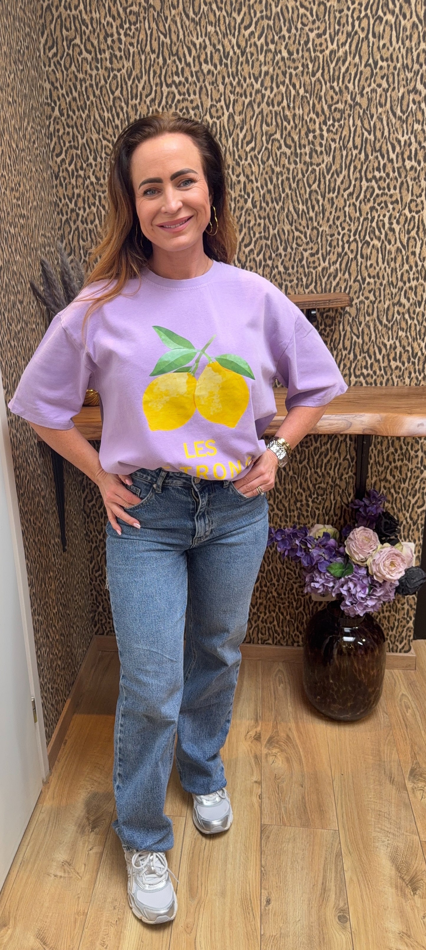 T-shirt “Les Citrons” – Lila