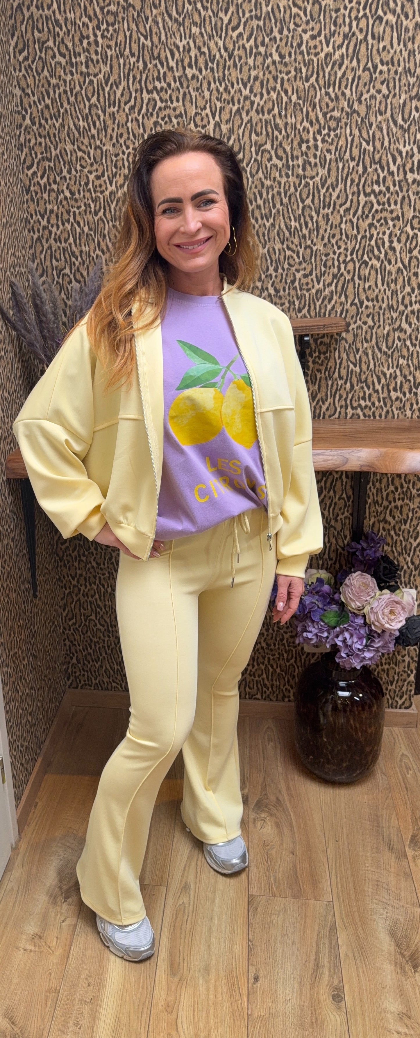 Joggingpak “Soft Lemon” – Geel